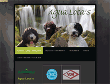 Tablet Screenshot of perro-de-agua.net